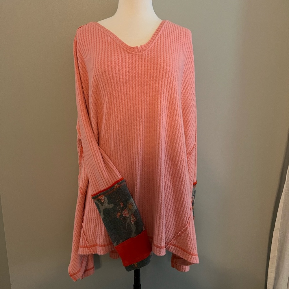 Free People Long Sleeve Top - Size Large